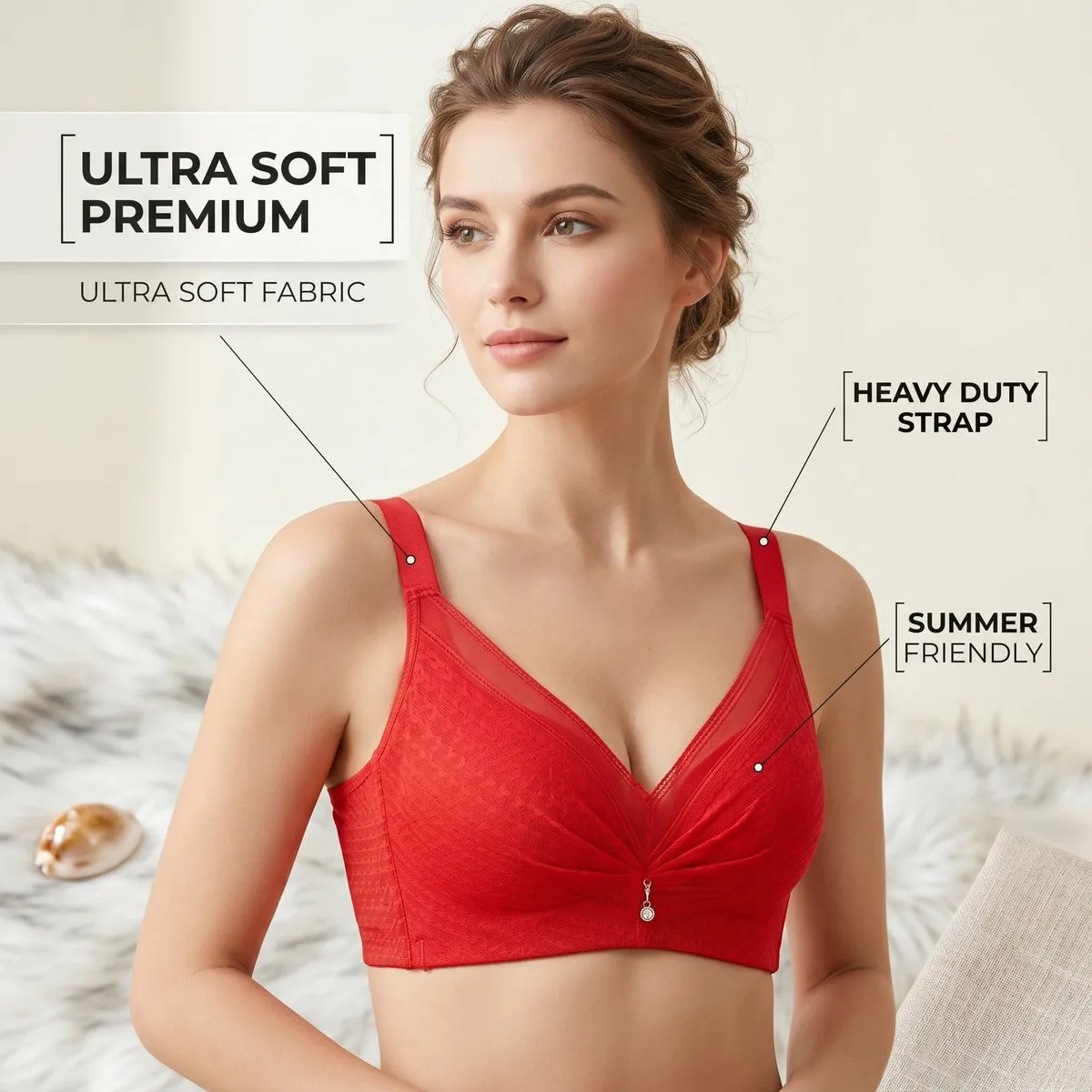 Femorah Seamless Comfort Bra