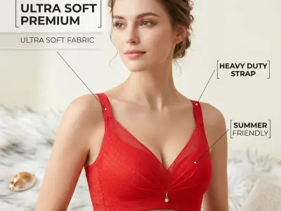 Femorah Seamless Comfort Bra - photo 1