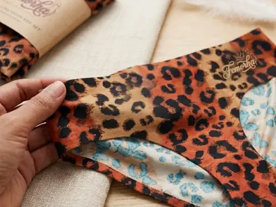 Femorha Wild Elegance Leopard Print Briefs – Ultra-Lightweight Nylon - photo 2