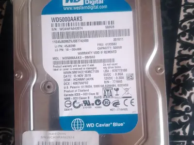 "Western Digital 500GB Caviar Blue SA
