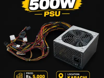 500W Cooler Master PSU – Rs. 5,000 | Karachi - photo 1