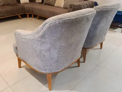 9 Seater L-Shape Sofa Set + 2 luxury Chairs - Brand New Condition - Urgent sale - photo 2