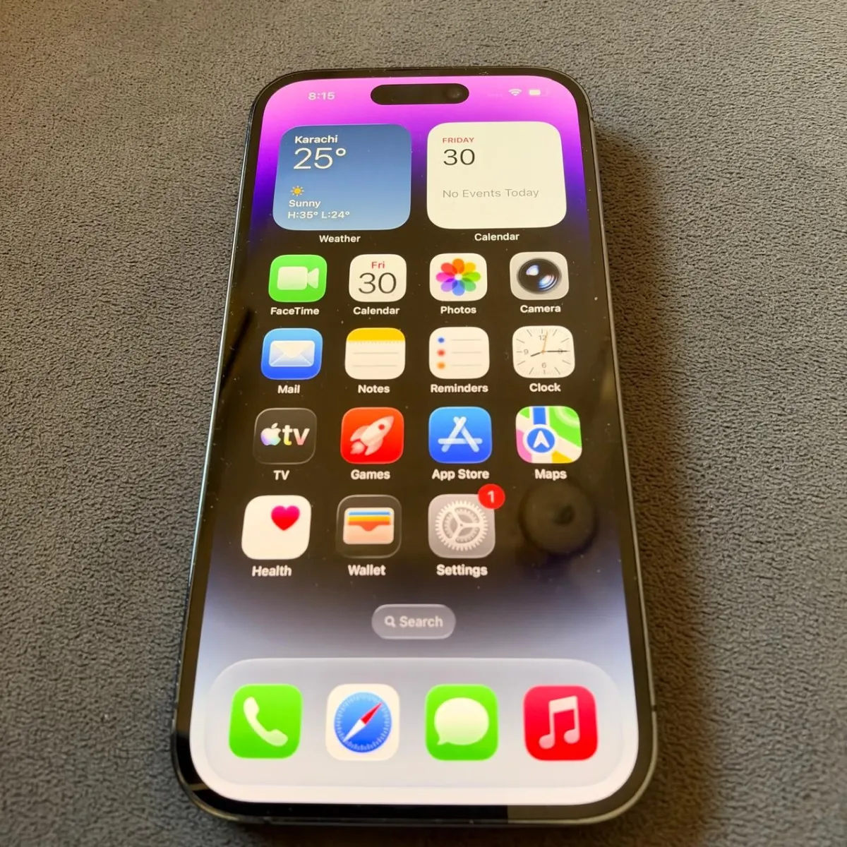 Iphone 14 Pro - Purple - PTA Approve