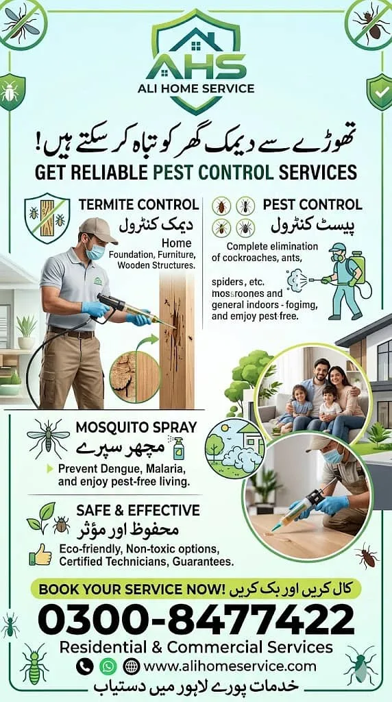 Termite spray, Fumgation spray, dengue spray, Pest control Services
