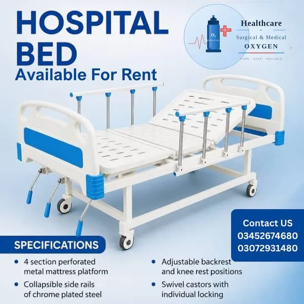 Hospital Bed Available For Rent - Patient Medical Bed Rental Service