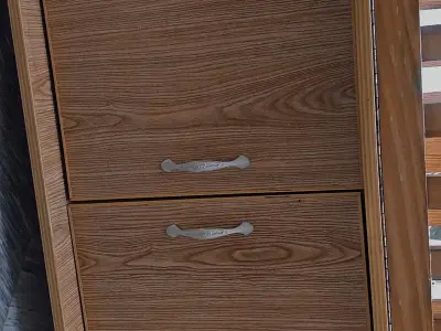 Baby Wooden Coat with Drawers and Hanging Cabinet - photo 5