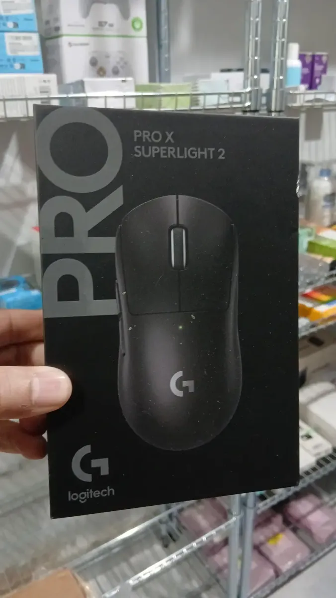 LOGITECH G PRO X SUPERLIGHT 2 WIRELESS GAMING MOUSE (910-006628) BLACK