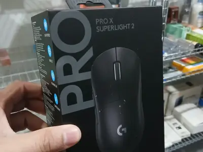 LOGITECH G PRO X SUPERLIGHT 2 WIRELESS GAMING MOUSE (910-006628) BLACK - photo 3