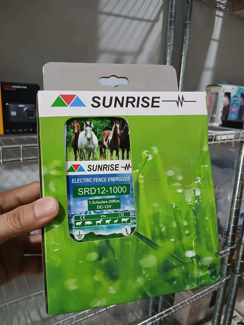 SUNRISE ELECTRIC FENCE ENERGIZER (SRD-12-1000)