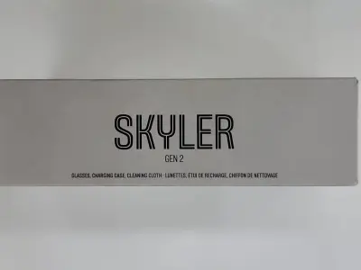 RAYBAN META SKYLER GEN 2 SUNGLASSES (SIZE 52) (RW4014) SHINY BLACK / POLAR GRADIENT GRAPHITE - photo 1