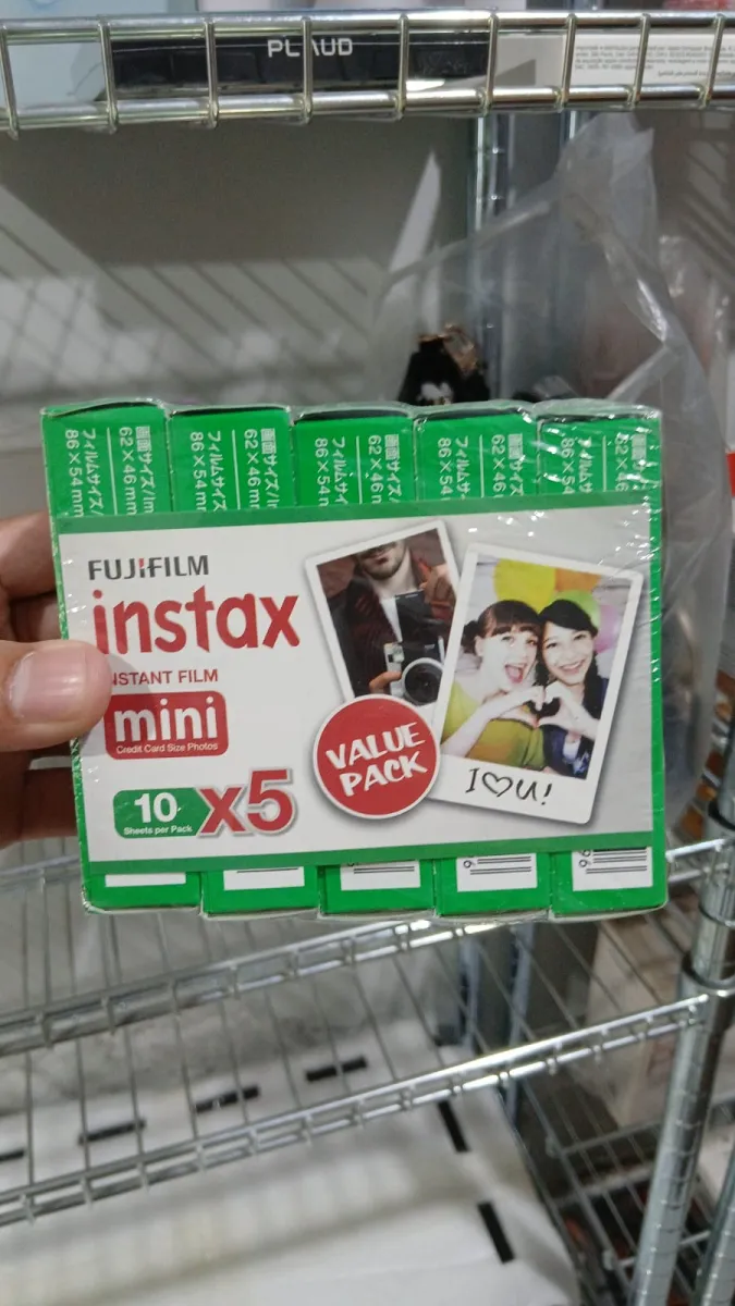 Fujifilm Instax Mini Instant Film, 5 x 10 Sheets 