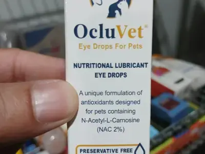 Oclovit Eye Drops for Pets, Includes 2% N-Acetyl-L-Carnosine (NAC) - 16ml