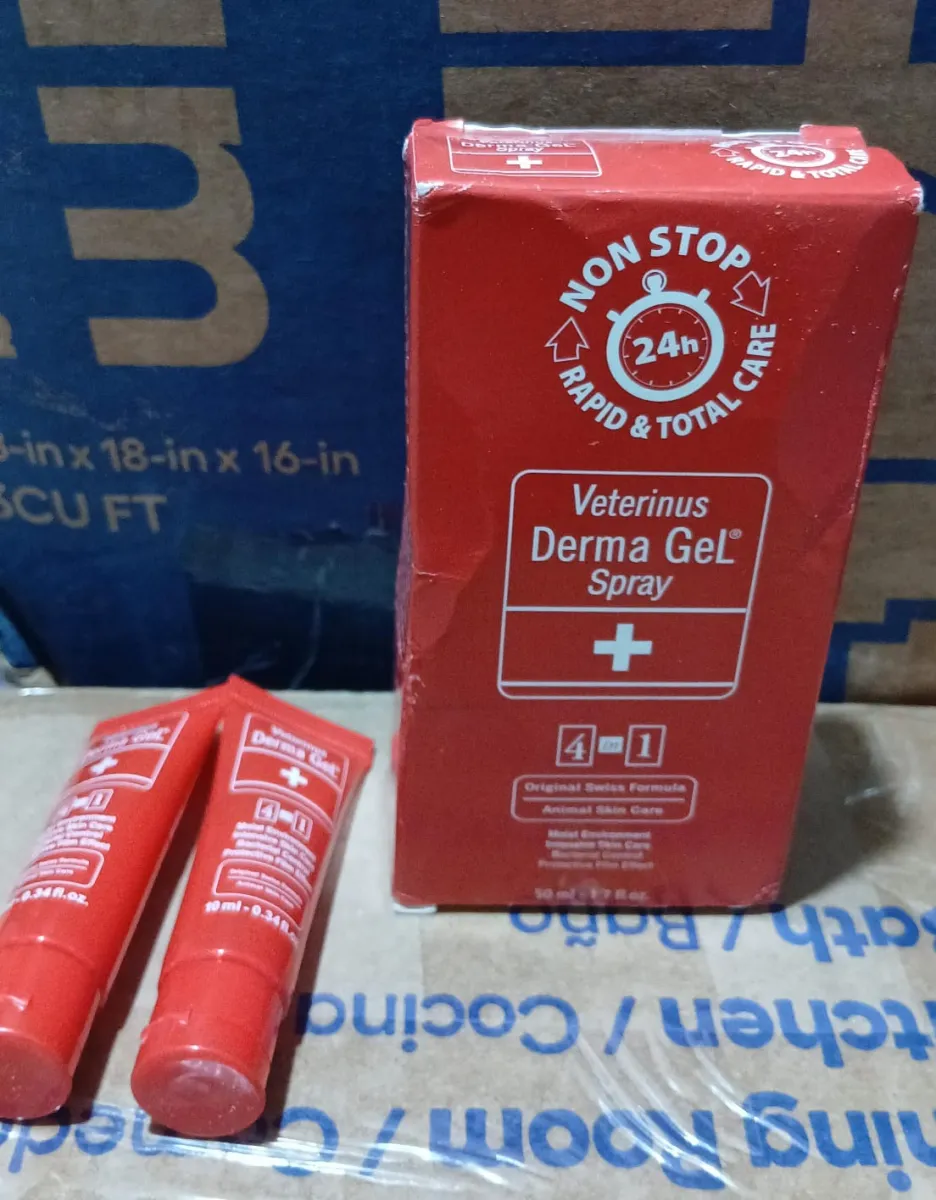 VETERINUS 4IN1 DERMA GEL SPRAY & ANIMAL SKIN CARE