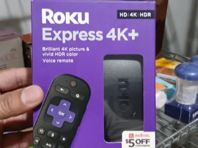 Roku Streaming Media Player Express 4k+  Black
 - photo 1