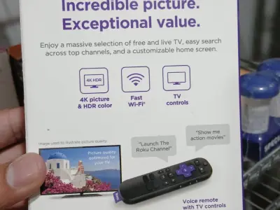 Roku Streaming Media Player Express 4k+  Black
 - photo 2