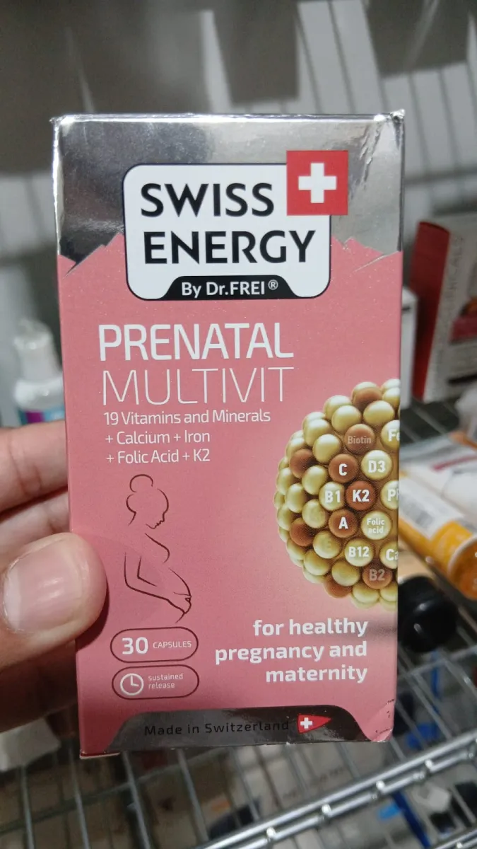 SWISS ENERGY PRENATAL MULTIVIT CAPSULES (30 COUNT)