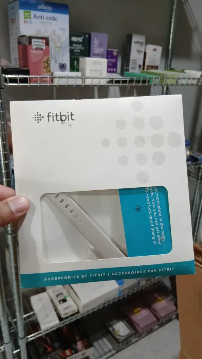FITBIT ACCESSORY BAND (FB180ABWTL) - WHITE
