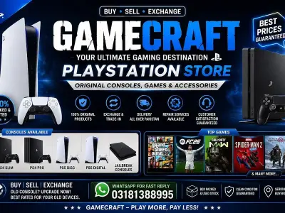 PlayStation Store Pakistan | PS4 Slim Pro PS5 Disc Available
