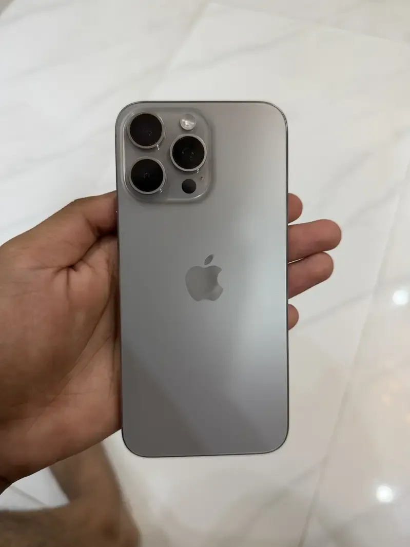 Apple iPhone 15 Pro Max 256gb Natural titanium color pta approved