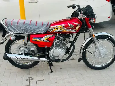 Honda CG 125 Honda | Model 2025 | 6000 KM Driven | Red Honda 125 Bike