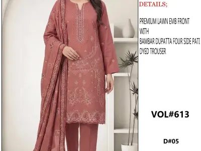 Anaya Lawn Heavy Boring Embroidered Chiffon Dupatta - photo 4