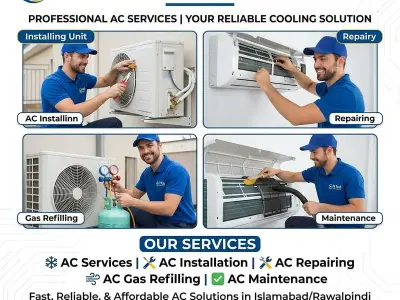 Ac installation ac service ac gas ac repairing in islamabd Rawalpindi