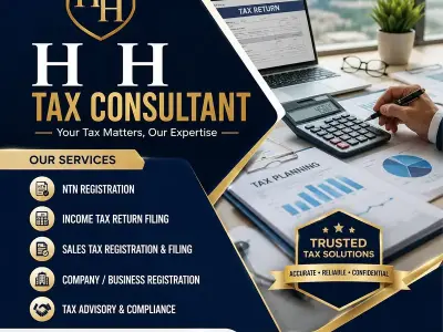 Sales Tax, Income Tax Return, Tax Consultant, FBR, Tax Filer, NTN,SEC - photo 3
