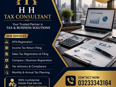 Sales Tax, Income Tax Return, Tax Consultant, FBR, Tax Filer, NTN,SEC - photo 4
