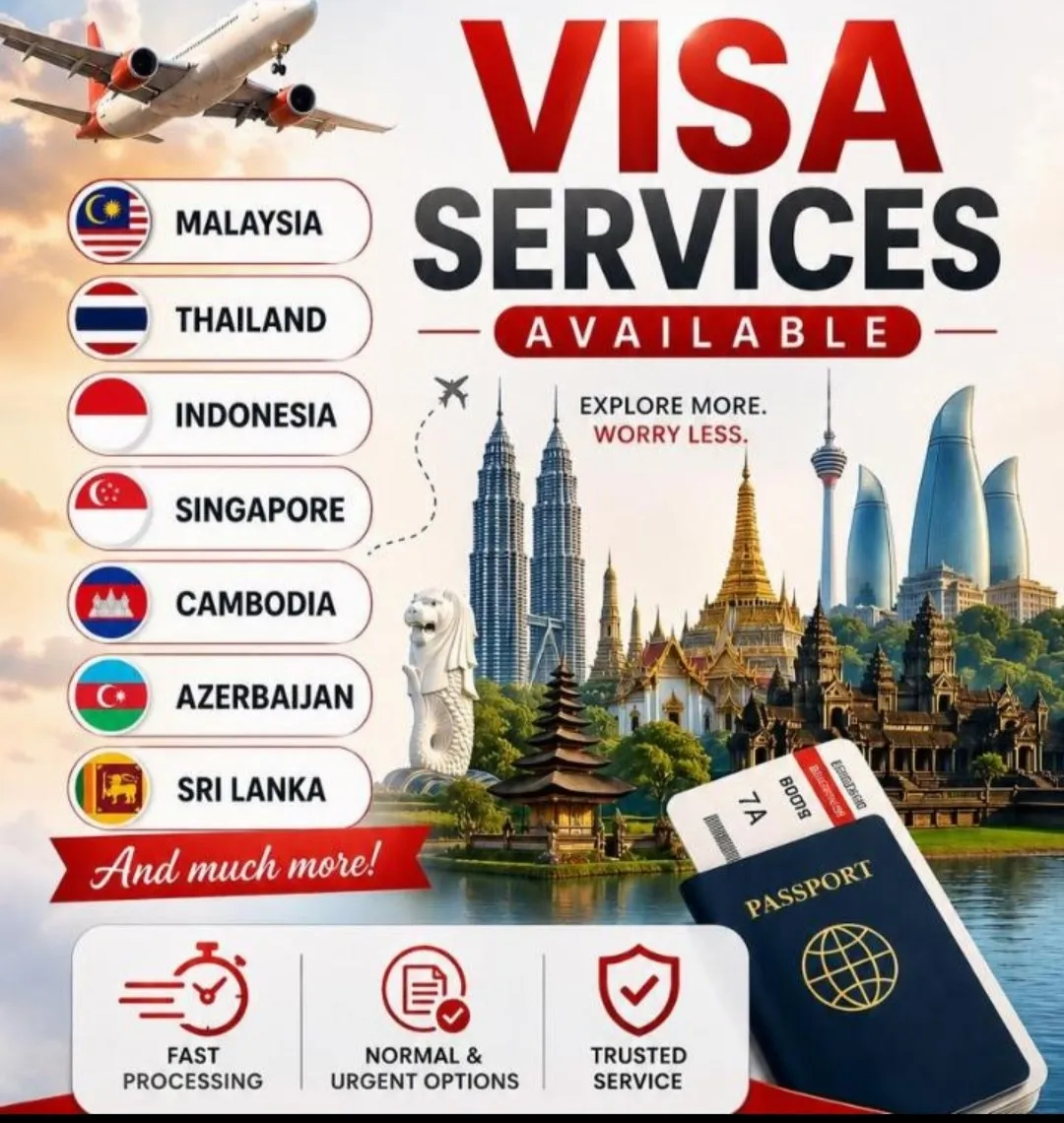 Visas service available
