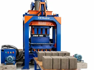 Concrete Block Making Machine | Automatic Paver Block & Fly Ash Brick Machine | KM MUGHAL - photo 2