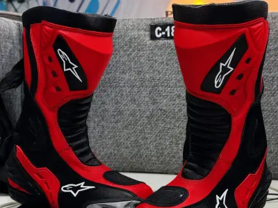 motorbik leather boots - photo 1