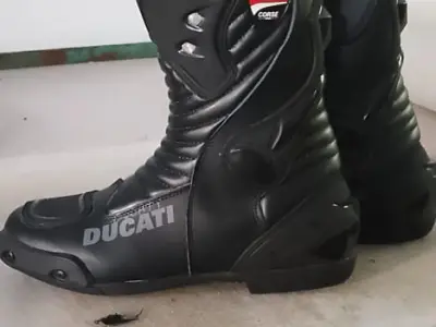 motorbik leather boots - photo 2