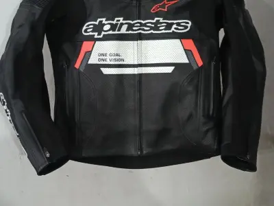 motorbik leather jacket - photo 5