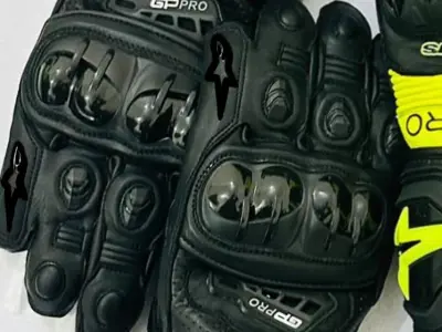 motorbik leather gloves - photo 1