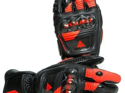 motorbik leather gloves - photo 3