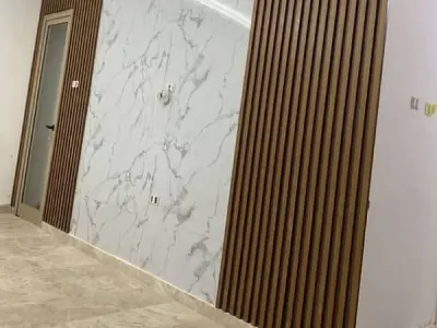 Pvc wallpanel-Fabric sheet-Wpc fluted panel-Wallpaper-Wooden flooring - photo 16