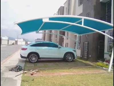 Tensile shades,car parking shades,double side parking shades - photo 5