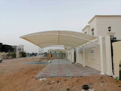 Tensile shades,car parking shades,double side parking shades - photo 6