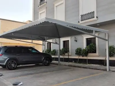 Tensile shades,car parking shades,double side parking shades - photo 7