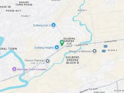 3600 Sqft Sami Furnished Commercial Space For Office Available On Rent Located In Gulberg Greens Buisness Square - photo 2
