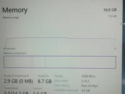13th Gen Lenovo 16GB DDR5 RAM Ryzen 5 7520U 4GB-Graphic 256GB-NVMe 14" - photo 6