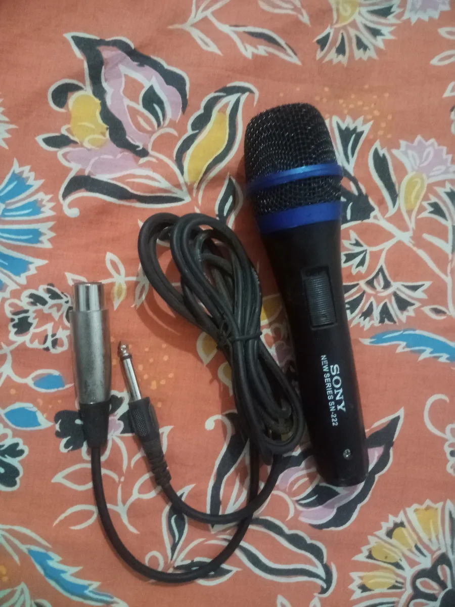 Sony Mic new for sell Jo pasia samj aya btao or le jao ASA bol na me bee day day