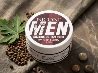 Niconi Men Face Wash Ultra Whitening Oil Control Refreshing Cleanser ~ 200G - photo 4