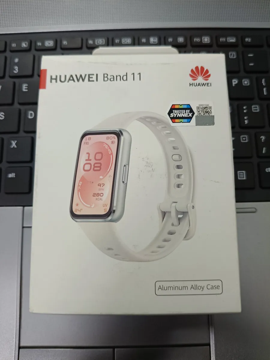 Huawei band 11 white color Aluminium