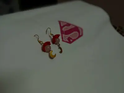 Moon blossom earings - photo 2